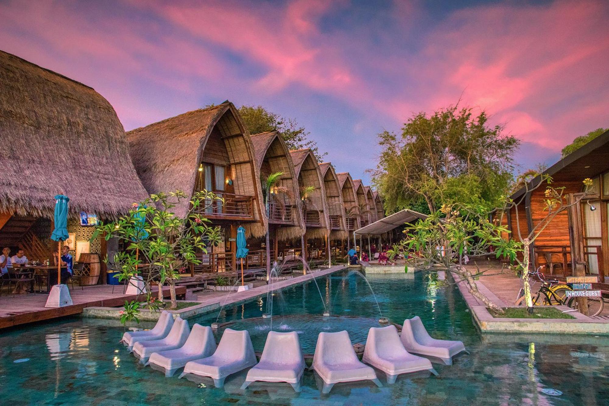 Mola2 Resort Gili Air Esterno foto